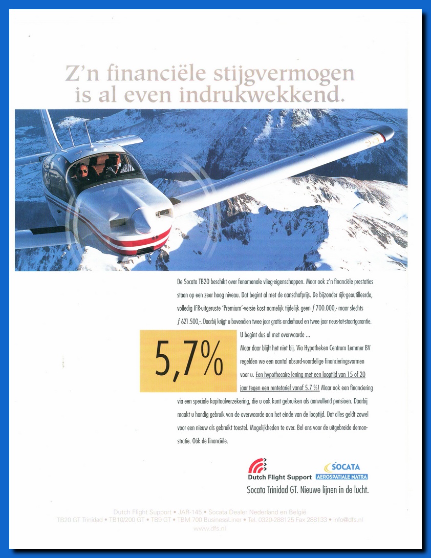 Z'n financiele stijgvermogen is al even indrukwekkend